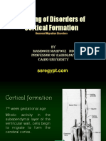 Imaging of Disorders of Cortical Formation: by Mamdouh Mahfouz MD Professor of Radiology Cairo University