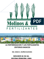 Fertilizantes y La Fertirrigacion Principios Molinos