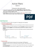 12 Active Filters (CH 19)