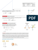 Resumen Fisica - Campo Electrico