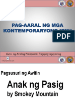 UNANG MARKAHAN ARALIN 1 Kahalagahan NG Kontemporaryong Isyu1