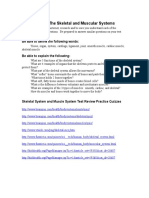 Musculoskeletal Test Review