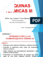 UNIDAD 1 Introducción Turbomáquinas