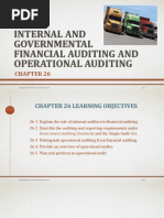 Internal and Governmental Financial Auditing and Operational Auditing