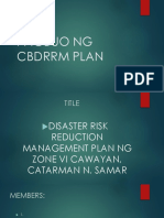 Pagbuo NG CBDRRM Plan