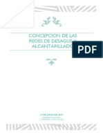 Diseño de redes de alcantarillado