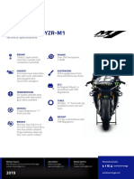 2019 YAMAHA YZR-M1: Technical Specifications