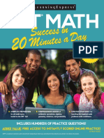 SAT Math 20min A Day