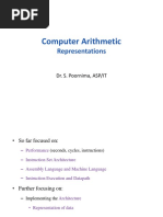 Computer Arithmetic Representations