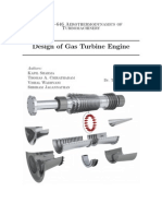 Design of A Gas Turbine