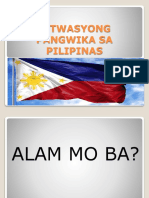 Sitwasyong Pangwika Sa Pilipinas