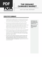 Organic Cannabis Report