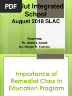 Importance of Remedial