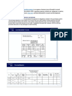 The Cash Disbursements Systems: Operating Expenses - An