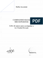 1.1 CAMINANDO HACIA MIS SUPUESTOS - Libro para Acmpañar A LA CIUDAD DORADA - Stella Acorinti PDF