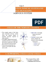 Nervous System, Immune System and Cell Signalling: Unit 5