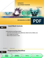 Local - Mesh - Controls - Ansys - Workbench 5 PDF