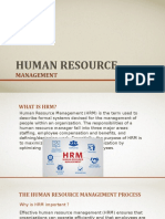 HRM & Its Processes