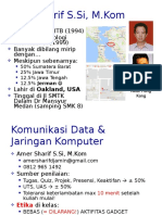 Kuliah 1 - 2 Komunikasi Data - Intro