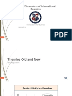 Global Dimensions of International Business Theories Old and New