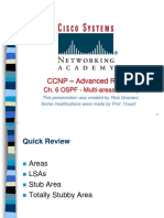 CCNP - Advanced Routing: Ch. 6 OSPF - Multi-Areas (Part II)