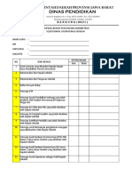 Format Lembar Verifikasi