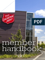 Member Handbook: The Salvation Army Ray & Joan Kroc Center