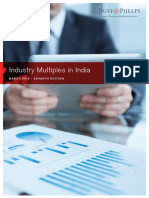 Industry Multiples in India: March 2019 - Seventh Edition