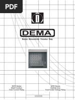 Dema-Mcr & MVR Protection Relay