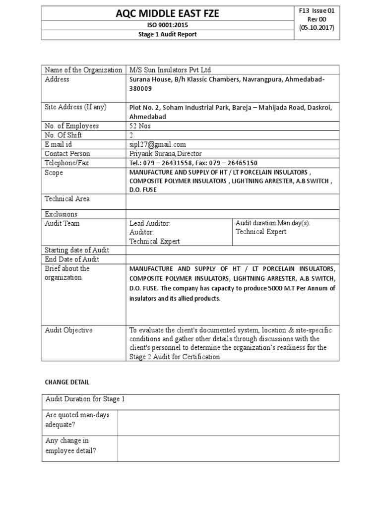 F22-QMS Stage 22 (22) Aqc  PDF  Audit  Internal Audit In Iso 9001 Internal Audit Report Template