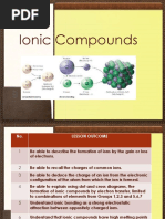 Grade 9 - Chemistry - Ionic Bonding