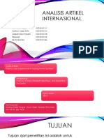 Analisis Artikel Internasional