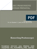 Konseling Prakonsepsi & Asuhan Pranatal