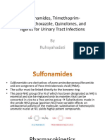 Sulfonamides, Trimethoprim-Sulfamethoxazole, Quinolones, and Agents For Urinary Tract Infections