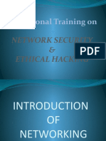Vocational Training On: Network Security & Ethical Hacking