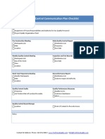 First Time Quality Communications Plan Checklist.2