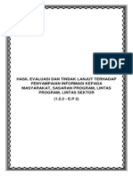 E.P 2 Hasil Evaluasi Dan Tindak Lanjut