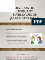 Destezas Del Lenguaje y Habilidades de Juegos Simbolicos