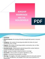 Kinship Marriage Household: and The
