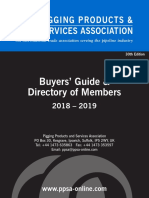 Pigging Products & Services Association: Buyers' Guide & Directory of Members