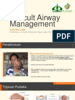 Difficult Airway Management