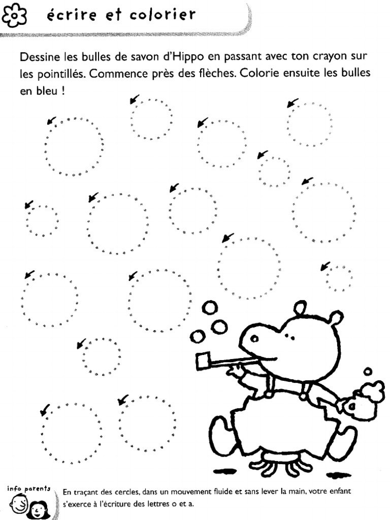 Exercice D écriture Maternelle Grande Section A Imprimer Gratuit