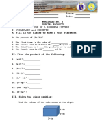 Worksheets Math8