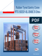 RTG 502321-8L-2040C E-One+: Rubber Tyred Gantry Crane