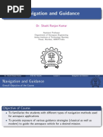 Navigation and Guidance: Dr. Shashi Ranjan Kumar