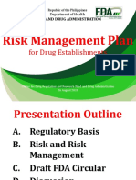 RMP For Drug Establishments - 26 August 2015 PDF