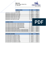 Media Pricelist 2019