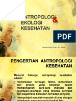 Antropologi & Ekologi Kesehatan