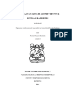 Pemanfaatan Satelit Altimetri Untuk Esti PDF