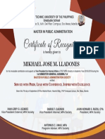 Mikhael Jose M. Lladones: S P L C I E